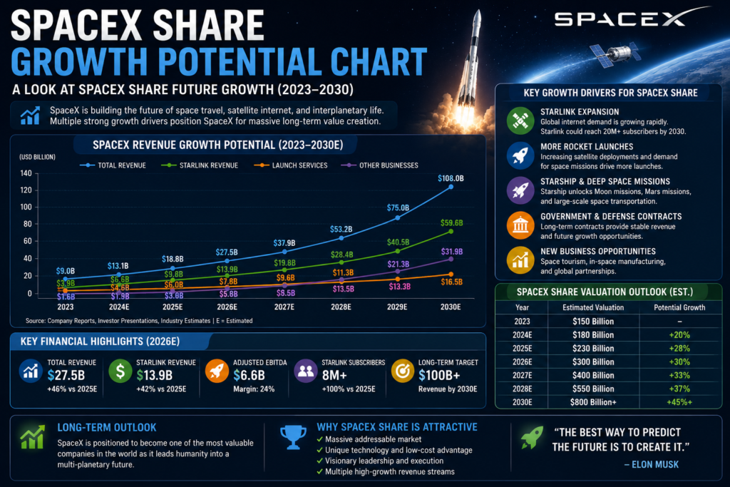 space x share investement